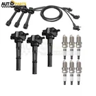 Ignition Coils & Spark Plug & Wires Set For Toyota 4Runner 3.4L V6 1996-2002