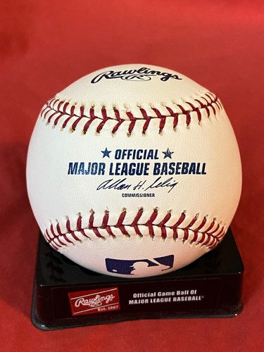 LEE MAY AUTOGRAPHED SIGNED MAJOR LEAGUE BASEBALL OML #23 CINCINNATI REDS COA - Picture 2 of 2