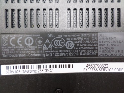 Dell Latitude E5470 - W11, 256GB SSD, 16GB RAM, Intel i7 6th Gen, Radeon R7 M360 - Picture 11 of 11