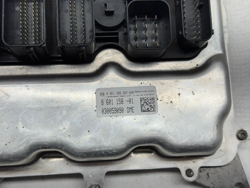 Módulo ECM 8601158 ECU CONTROL MOTOR CEREBRO ORDENADOR BMW 328i genuino 2012-2015 Foto 2 de 4