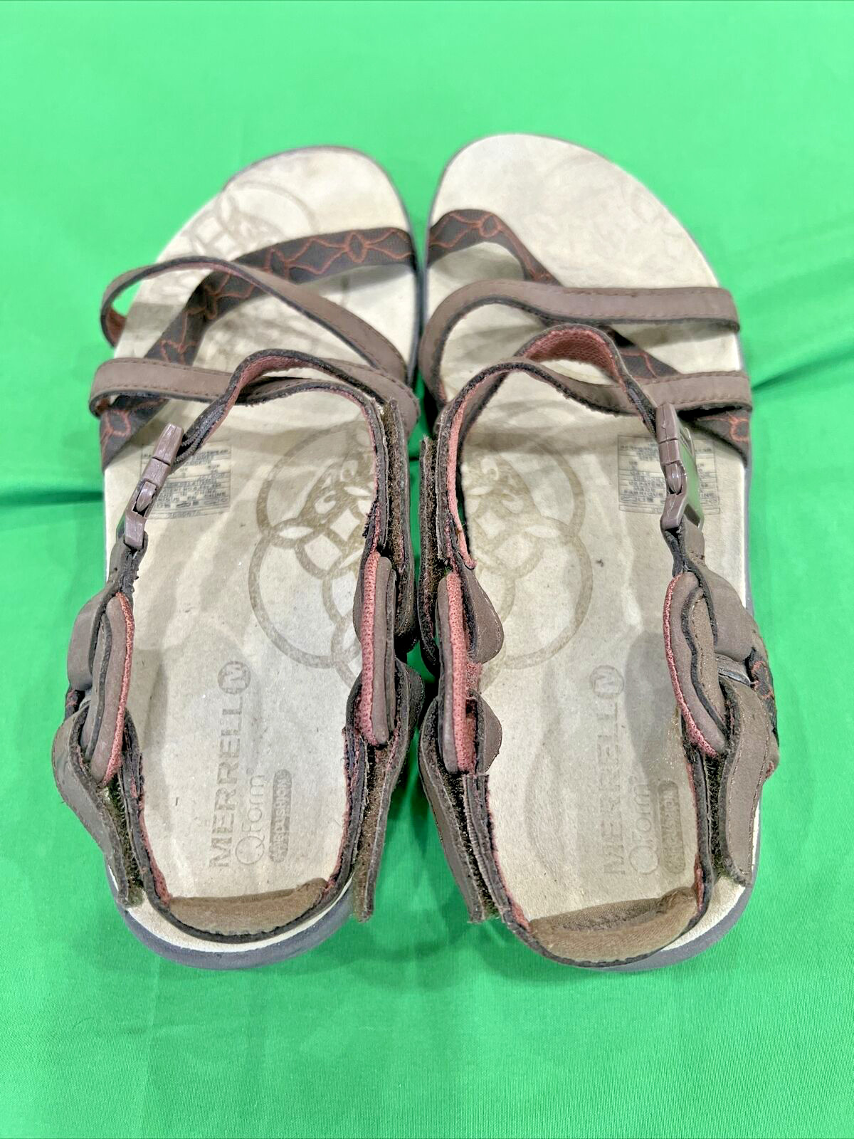 Merrell Dark Earth Performance Backstrap Sandals … - image 4