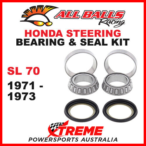 22-1002 Honda SL70 SL 70 1971-1973 Steering Head Stem Bearing & Seal Kit - Picture 1 of 2