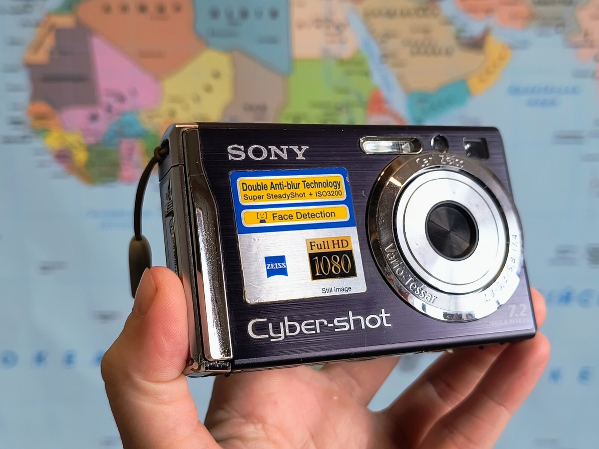Sony Cyber-shot DSC-W80 7.2メガピクセル Sony Cyber-shot DSC-W80 7.2MP Digital Camera - Blue (PARTS