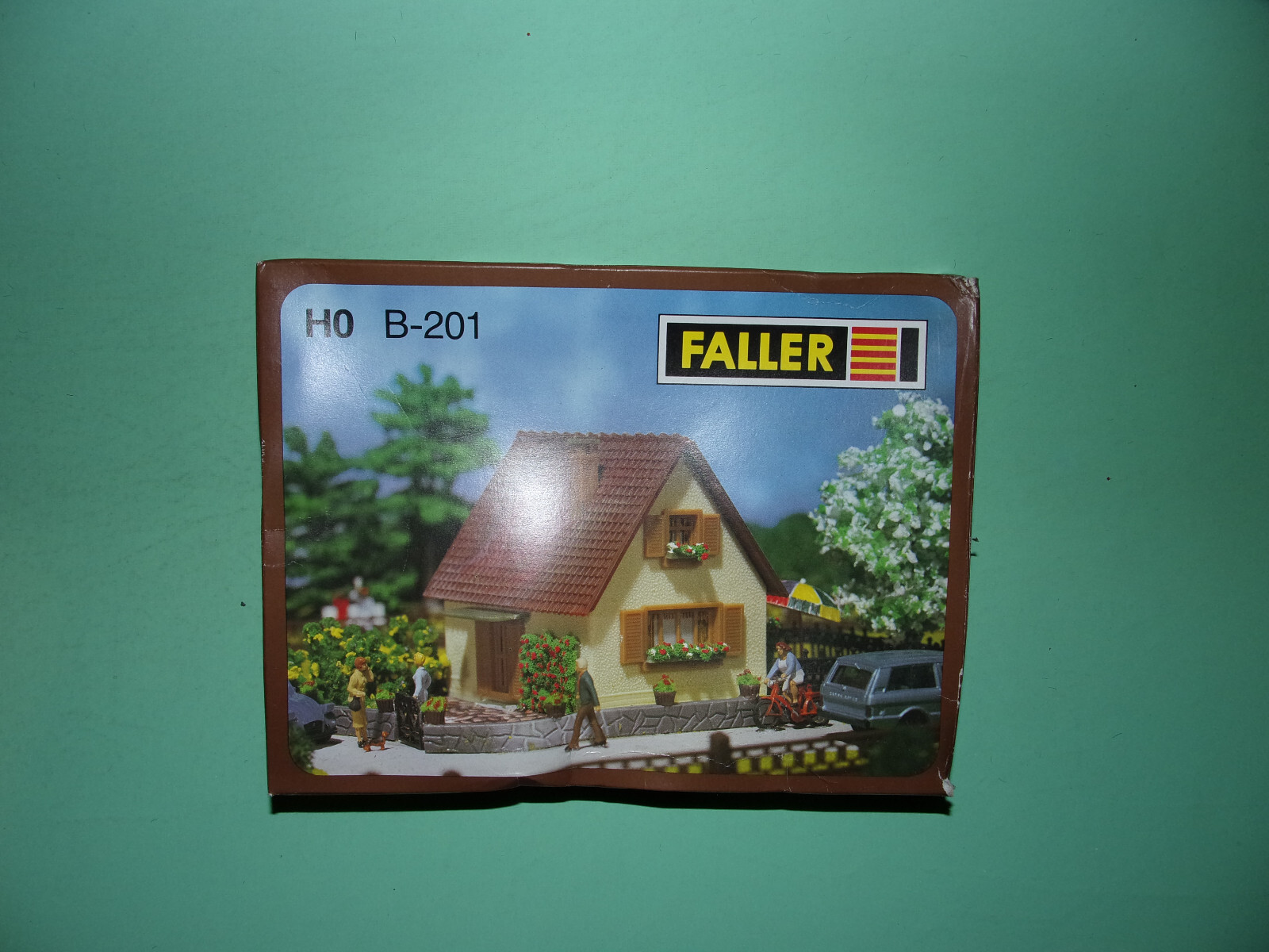 FALLER B-201 maquette de maison individuelle HO à monter pour décor de train