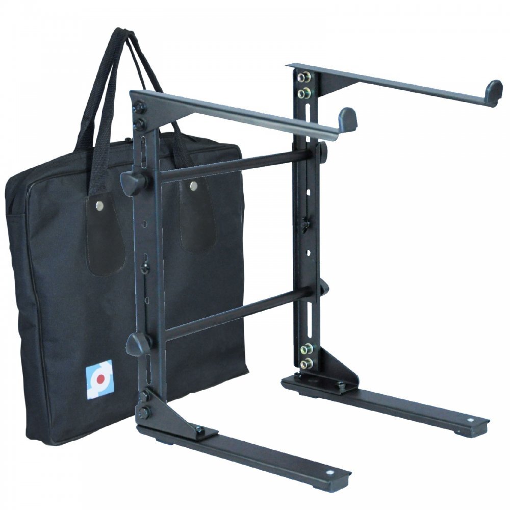 Soundlab Portable Adjustable Desk Top Laptop Stand with Carry Case