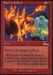 Rack and Ruin (089/143) - Foil - Urza's Legacy - MTG