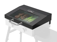 Upgraded Glass Hinged Griddle Lid Hood for 22" Blackstone Griddle Grill Lid H...