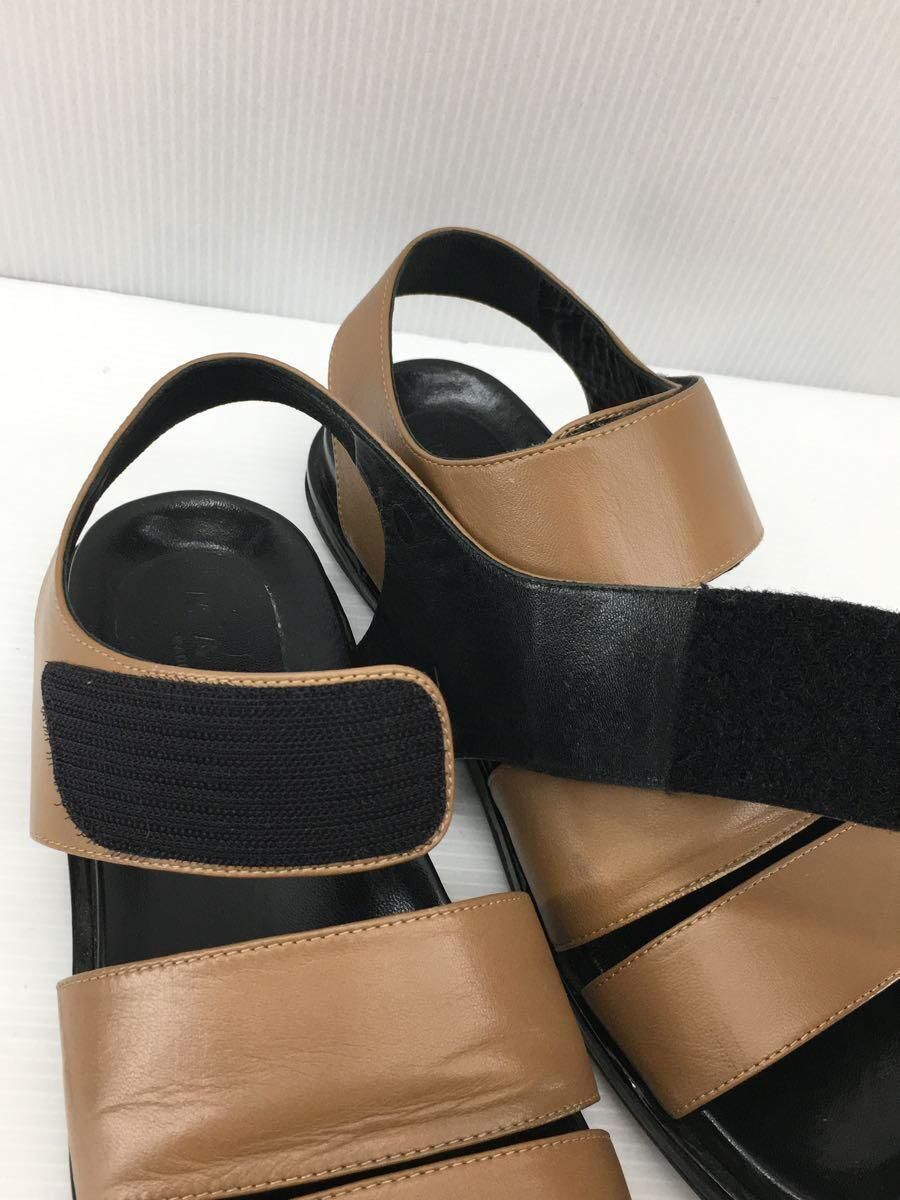 MARNI FUSSBET SANDAL 38 ダークブラウン Marni - Fussbett Sandals in Brown – Stoy