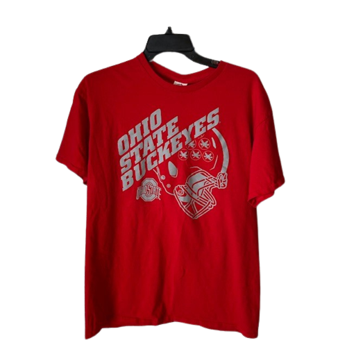 ohio-state-buckeyes-mens-short-sleeve-t-shirt-red-large-ebay