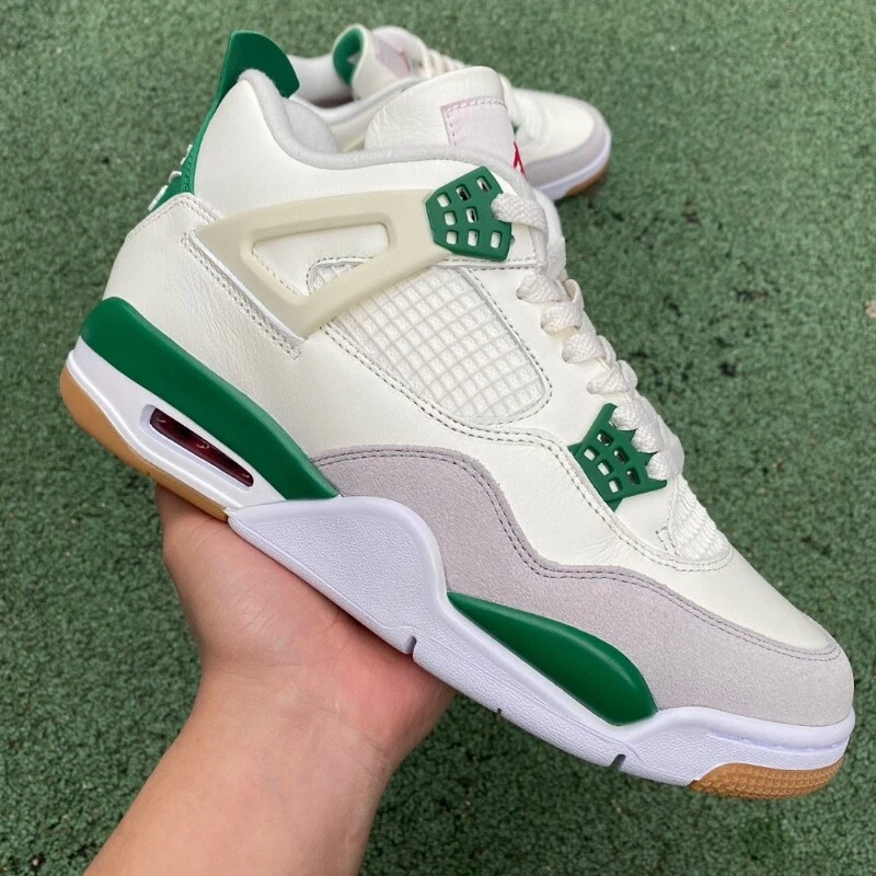 Nike SB x Air Jordan 4 Pine Green Men s basketball shoes Free