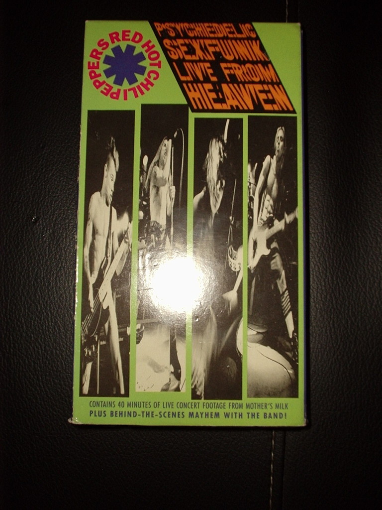 Red Hot Chili Peppers Psychedelic Sexfunk Live from Heaven VHS