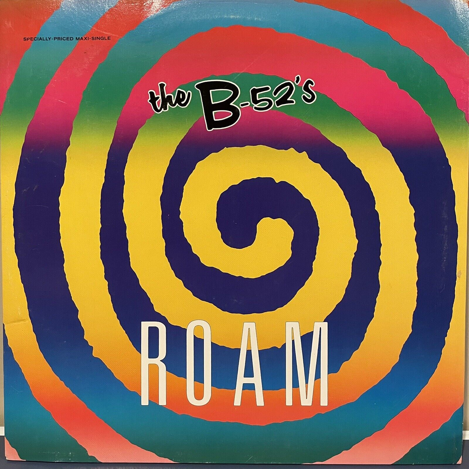 The B-52's “Roam/Bushfire” LP/12" Maxi-Single ~ Reprise Records 0-21441 ~ NM