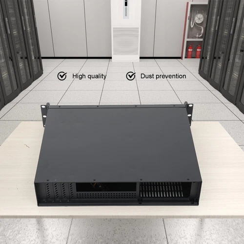 14" Rack Server Gehäuse 2U / 2HE - micro ATX und mini ITX - 35cm tief