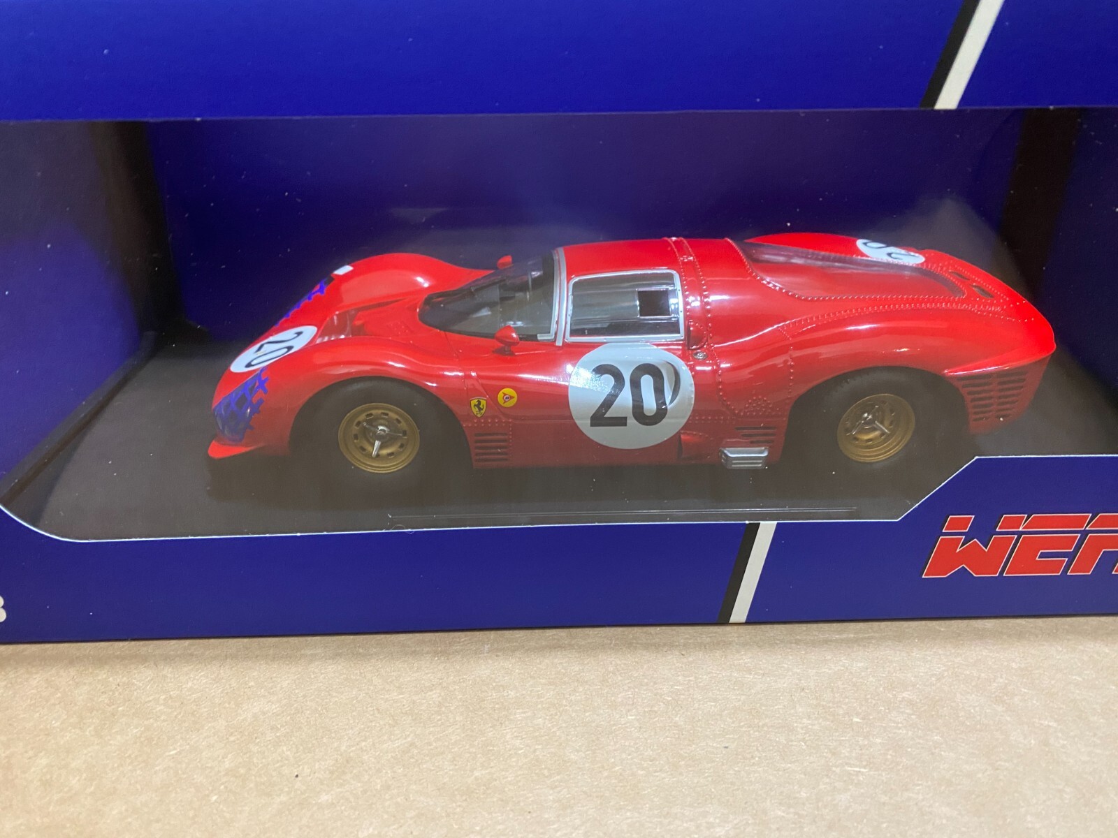Maquette WERK Norev Ferrari 330 P3 Coupé #20 – 24h Le Mans 1966 – 1/18 – Prévente