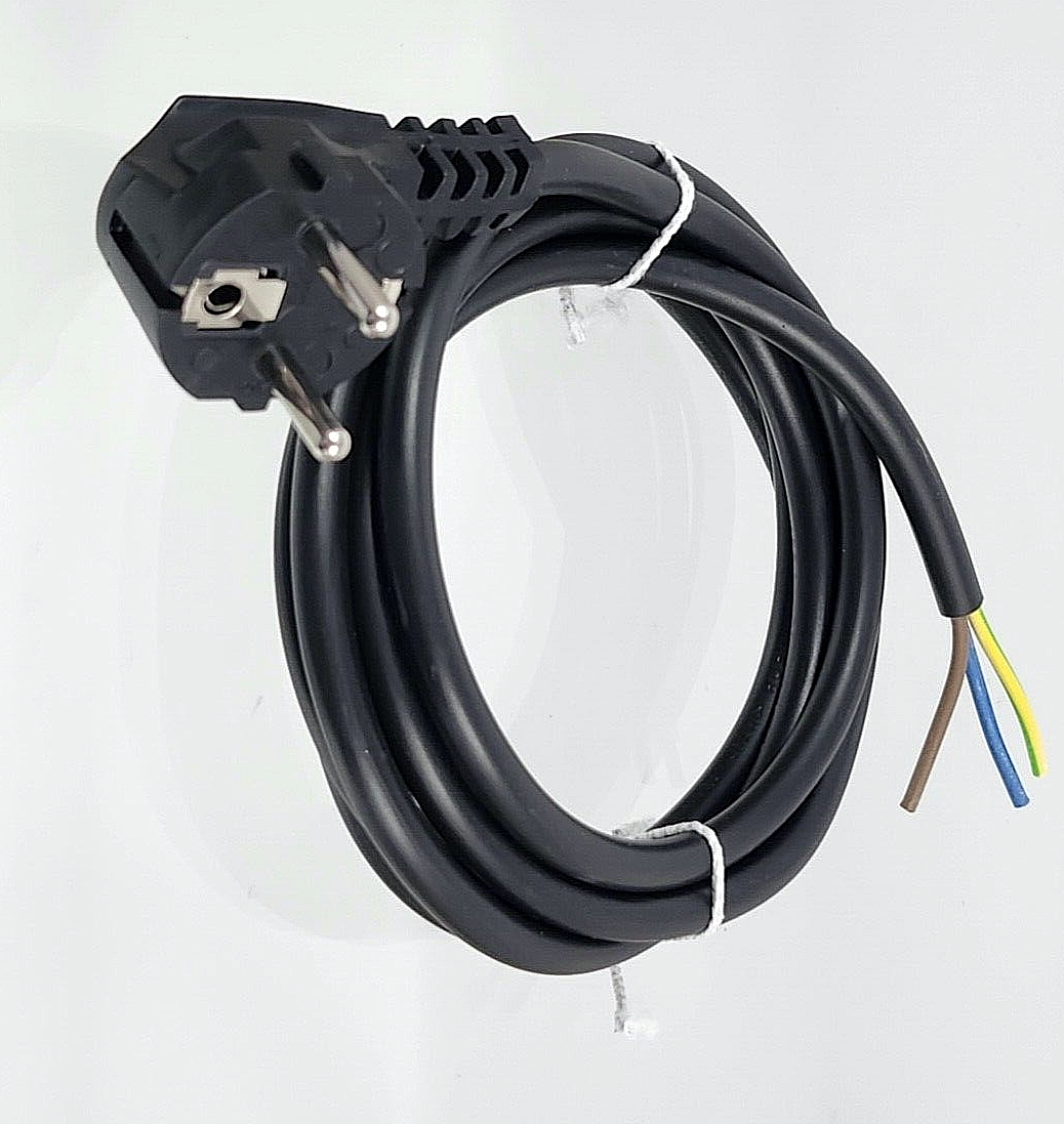 Cable Matters Schuko Kabel 2m 90° Winkel - 16A 250V 3-adrig Mit VDE Zertifizierung