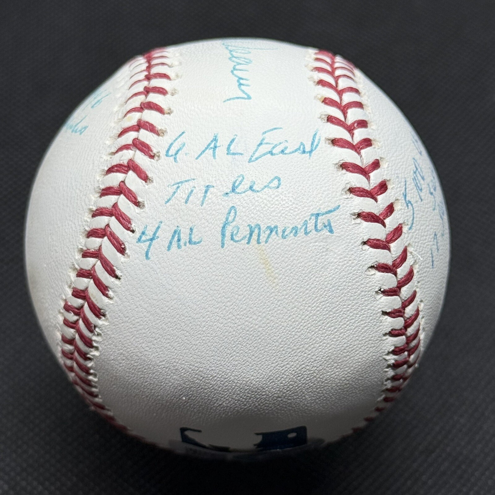 Earl Weaver 8x Stat Signed Baseball Beckett COA Baltimore Orioles HOF VERY RARE - image 5