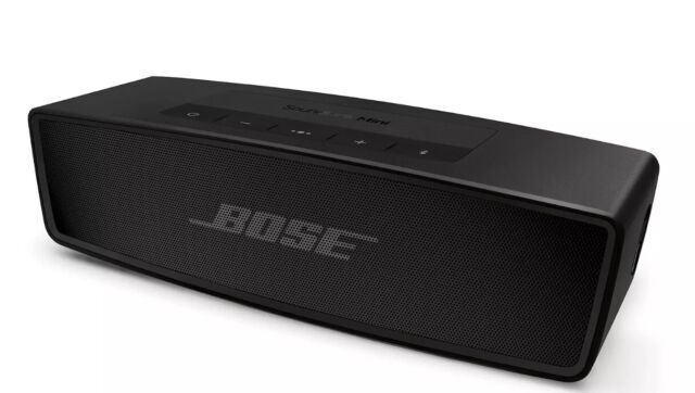 farvning her strejke Bose SoundLink Mini II Special Edition Speaker - Triple Black for sale  online | eBay