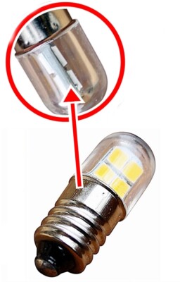 E10 LED Ersatz Beleuchtung 6V Weihnachtsstern Adventstern Faltstern  warmwei rot | eBay