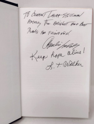SIGNED Leroy T. Walker An Olympic Journey The Saga of an American Hero Hardcover