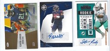 3 Football Autos: Kerryon Johnson, Ross Blacklock, Solomon Kindley