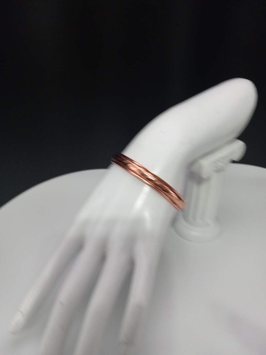 SOLID COPPER  Magnetic Therapy Twisted Detailed 1… - image 2