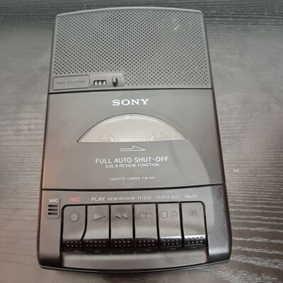 SONY TCM-939 PORTABLE CASSETTE PLAYER / RECORDER Tested And Working 