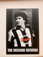 Newcastle  : Kevin Keegan messiah returns card. Rare-historic moment. Never Seen