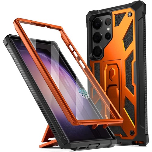 For Galaxy S23 Ultra S23 S23 Plus Case Full-Body Rugged Shockproof Cover w/Stand - Photo 12 sur 12