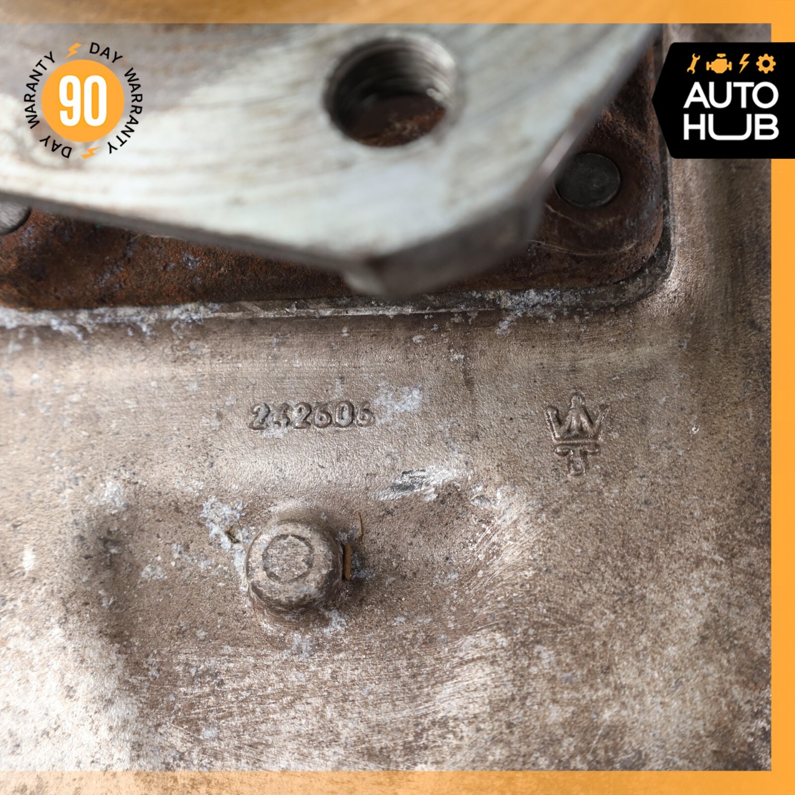 03-10 Maserati Quattroporte M139 Front Left Side Spindle Knuckle Hub OEM 50k