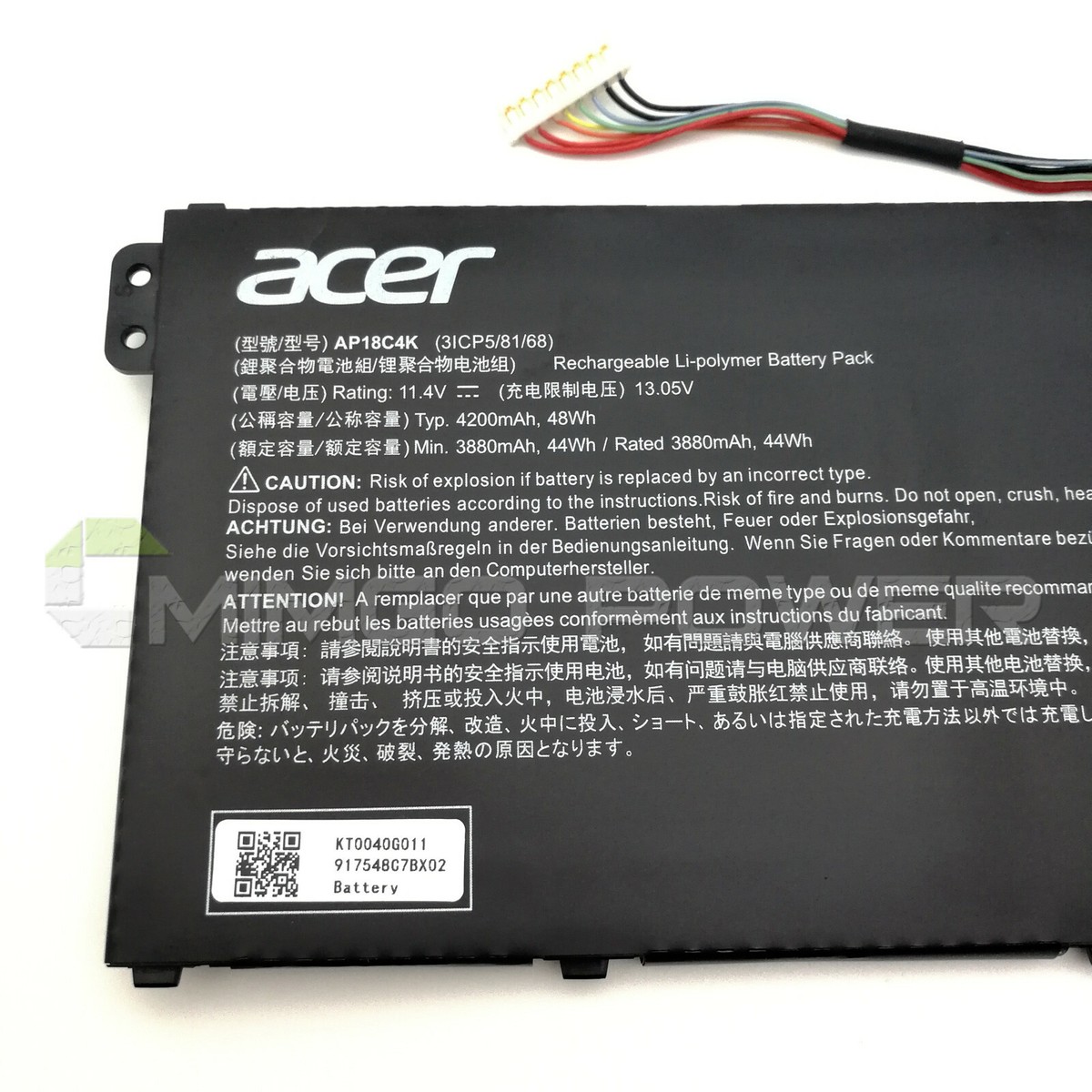 New Genuine AP18C4K Battery for Acer Aspire 5 A515-43 A515-44 A515