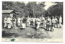 60  COMPIEGNE  ECOLE DES TAMBOURS ET CLAIRONS DU 54 EME EN FORET