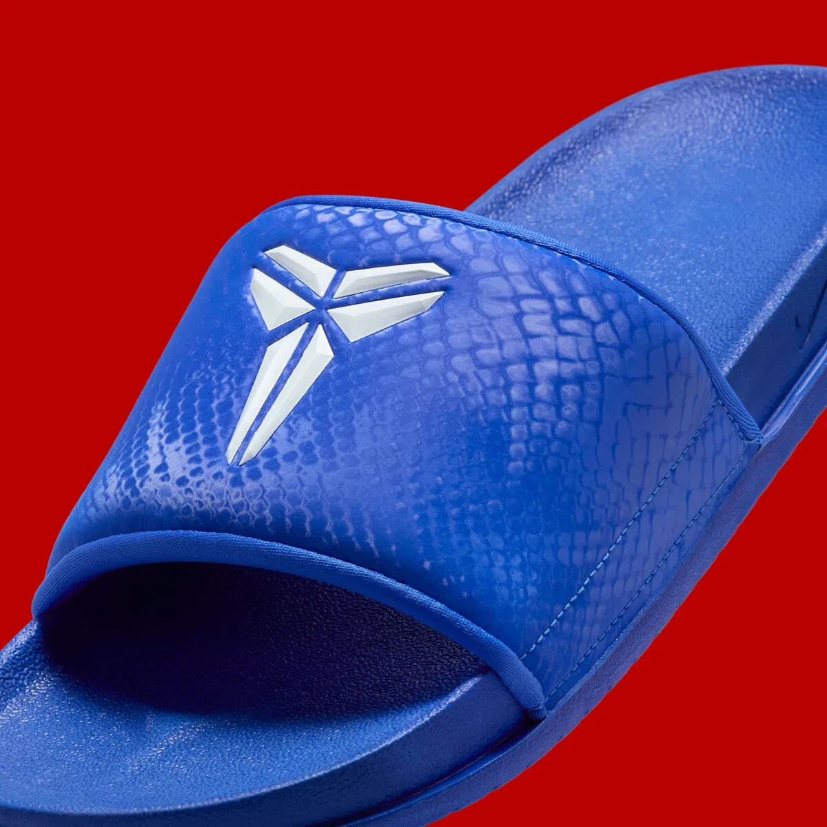 Nike Kobe Offcourt Slides LA Dodgers Blue Mens Size 12 In