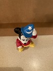 Vintage Disney Mickey Wizard Robes Hat Standing Ceramic Figurine Japan 4 inches — photo 2