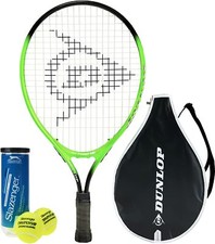 Image of Dunlop Nitro Junior 19" Tennis Racket & 3 Tennis Balls