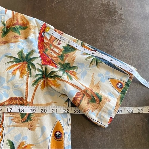 Aloha Republic Surfboard Hawaiian Shirt Size Men's Large - Picture 6 of 7