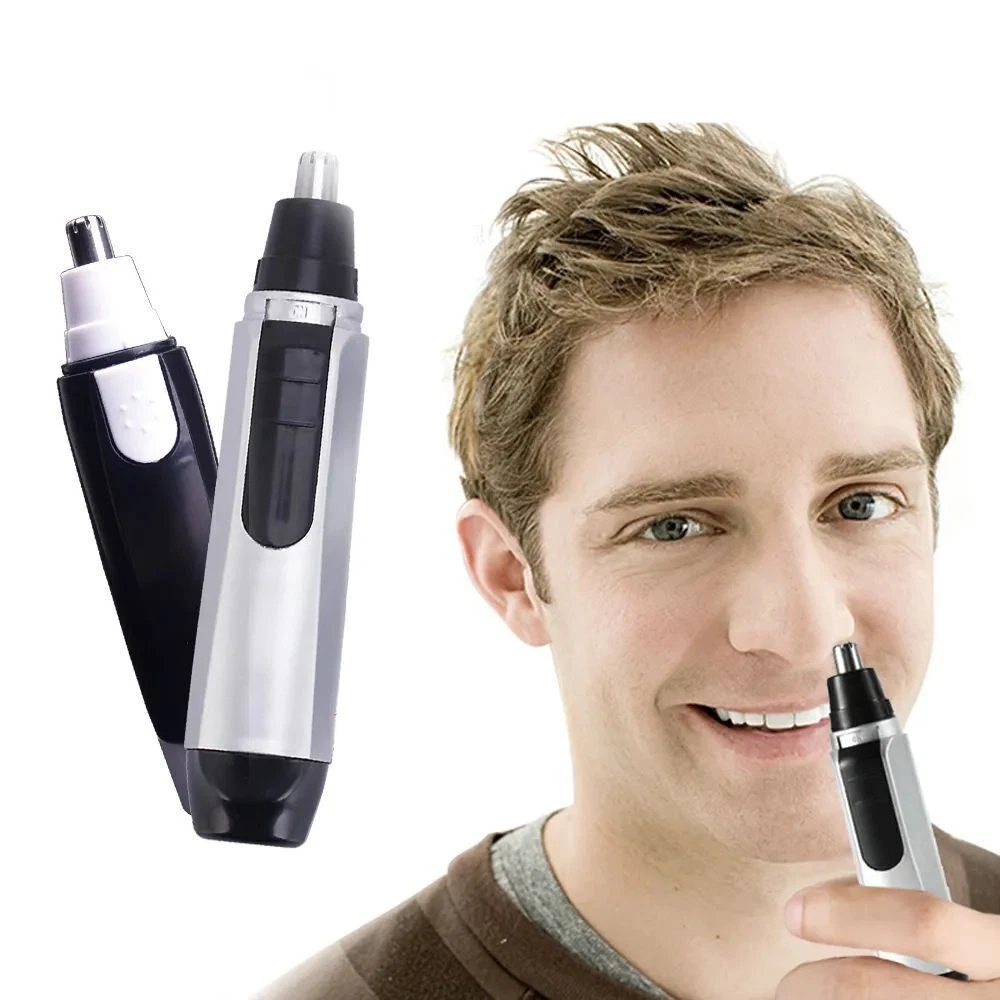 Electric Nose Hair Trimmer Ear Face Clean Razor Removal Care Kit
