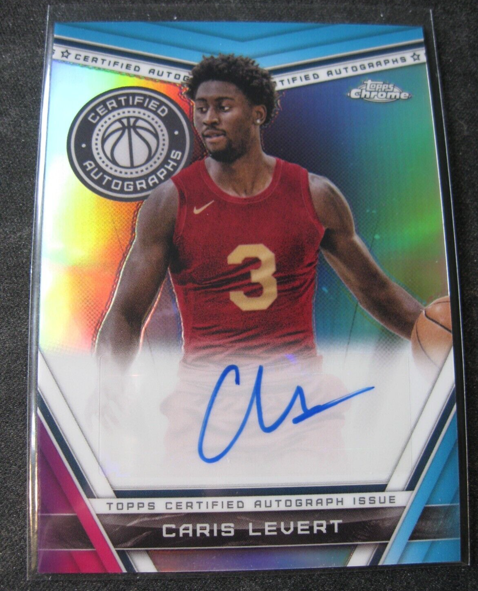 CARIS LEVERT 2024 Topps Chrome CERTIFIED AUTOGRAPHS #CA-CL