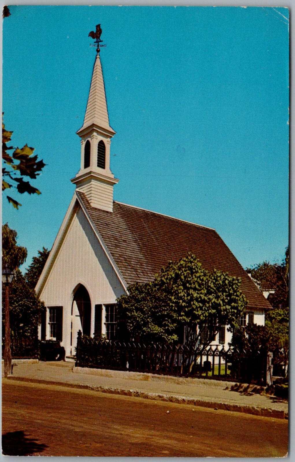 Fishtown Chapel Mystic Seaport CT Postcard O19 eBay