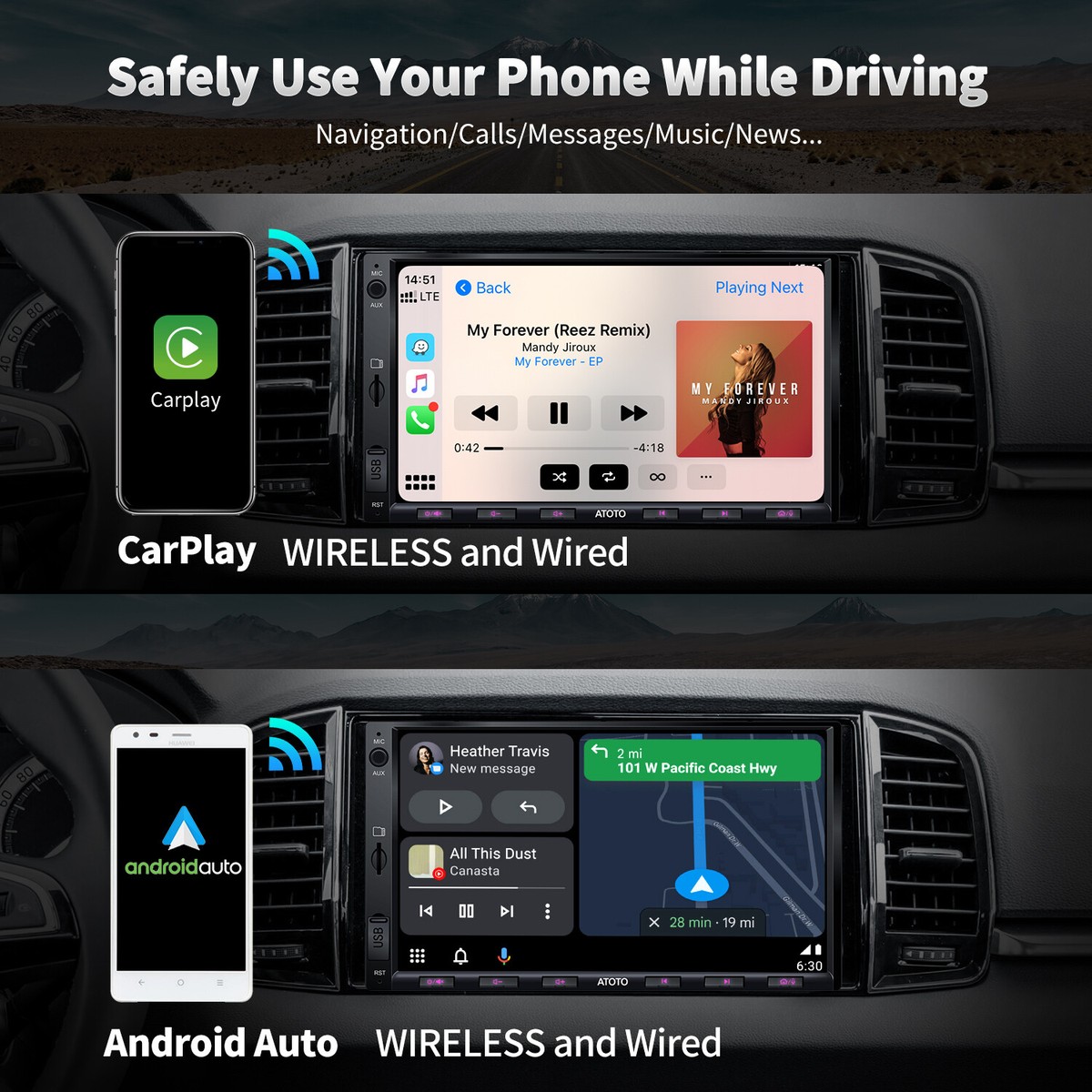 ATOTO S8 Standard 2DIN Android Car Stereo-3+32G Wireless Android Auto & CarPlay, atoto s8 - Vimarsana News