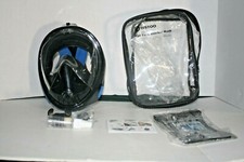 WSTOO Full Face Mask Snorkel Anti-Fog, L/XL Folding