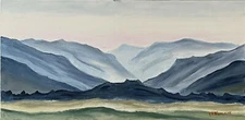 Oil Painting Landscape Mountain Canvas Original Artist