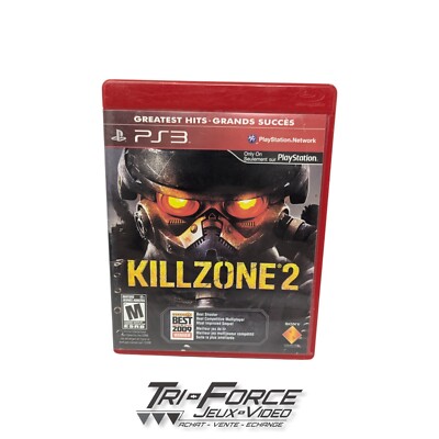 Killzone 2 Greatest Hits Playstation 3 PS3 CIB Complete, tested Free Shipping