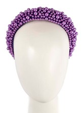 Purple Pearls Max Alexander fascinator headband - 100 Australian Owned Business
