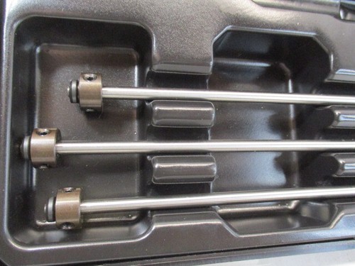 MITUTOYO # 129-128 Depth Micrometer SET 0" - 6" x .001" OEM Case 2-1/2" Head EC - Picture 12 of 24