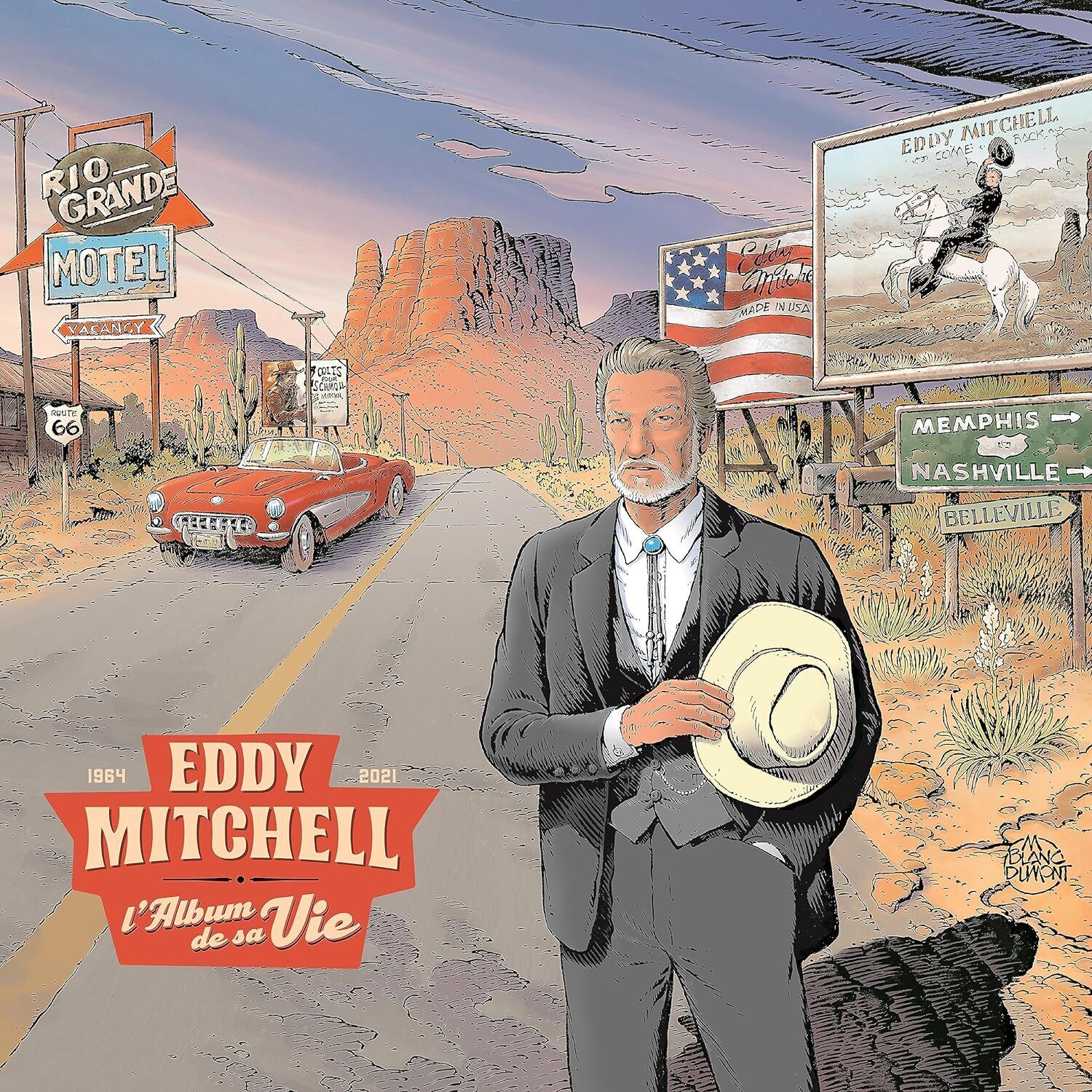 Eddy Mitchell L'album De Sa Vie (CD) Box Set