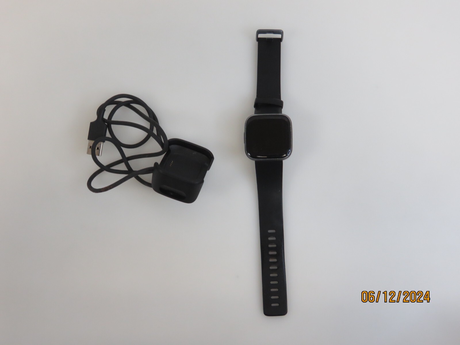 Fitbit Versa 2 Wristband Activity Tracker - Black (FB507BKBK)