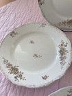 4 ANTIQUE JOHN MADDOCK SONS LTD ROYAL VITREOUS Dinner Plate Floral Vine Pattern — photo 5