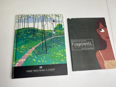 FRAGMENTS RONNIE DEL CARMEN ENRICO CASAROSA (signed) +1 MORE DAMAGED BOOKS!!!