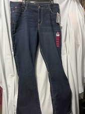 Signature Levi Strauss Boot Cut Stretchy Woman  s Plus Size Jeans 20M