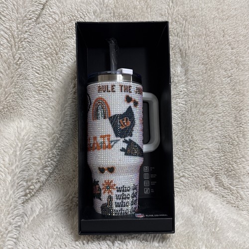 NEW Bengals Bling Colossal 46oz Tumbler Limited Edition NFL Who Dey